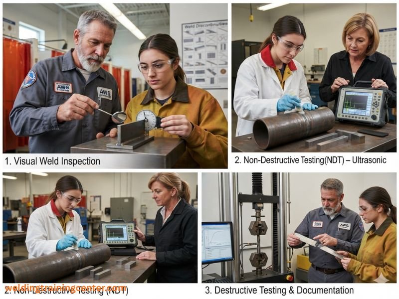 Types of Welding Inspection & Quality Assurance Training