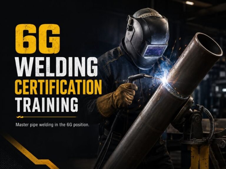 6G Welding Certification Training: Skills, Tests & Career Guide