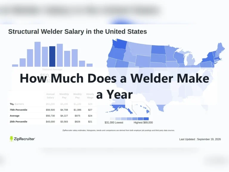 How Much Does a Welder Make a Year