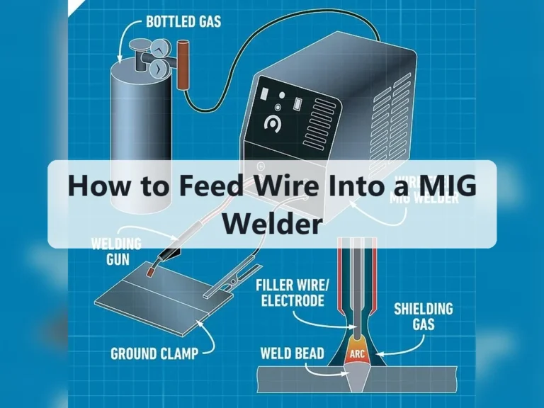 How to Feed Wire Into a MIG Welder