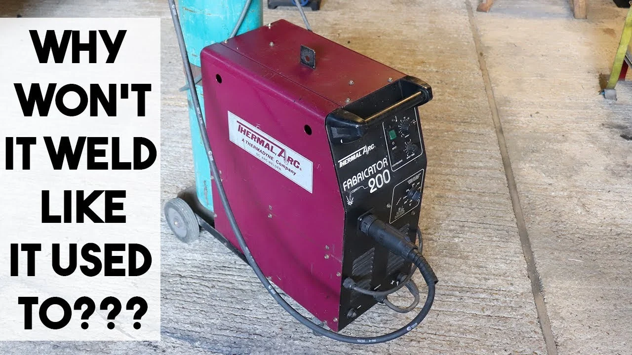 Start With Safety and a Symptom Check - how to fix a mig welder