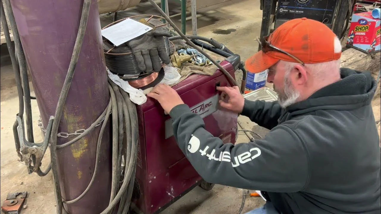 Prepare the Welder and Spool Safely - how to install wire in mig welder