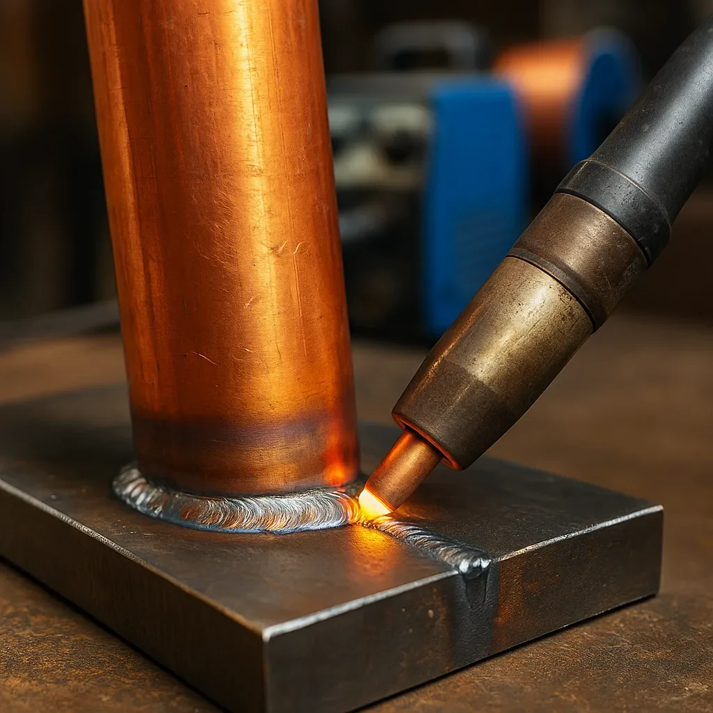 Preparing copper for a MIG weld - how to mig weld copper