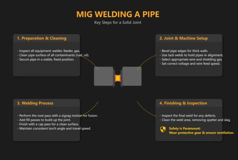 Equipment, Wire, Gas, and Safety Preparation - how to mig weld pipe