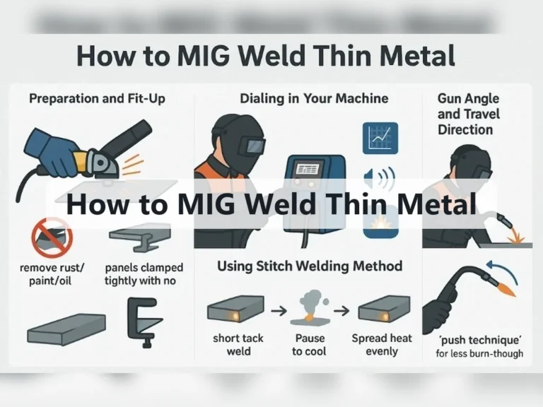 How to MIG Weld Thin Metal