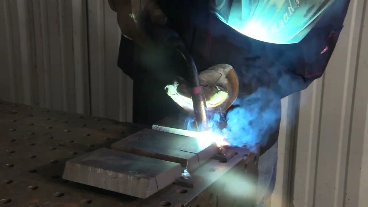 Prepare the Machine, Work Area, and Test Coupon - how to pass a mig welding test