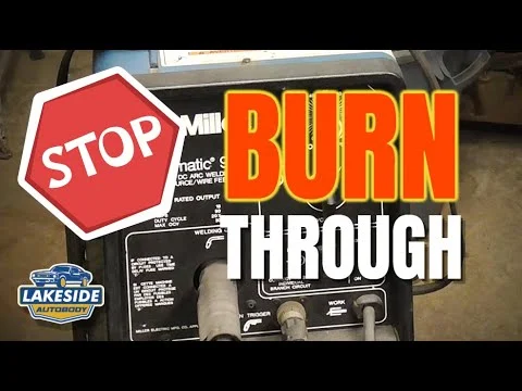 Set Up the MIG Welder for Thin Metal - how to prevent burn through when mig welding