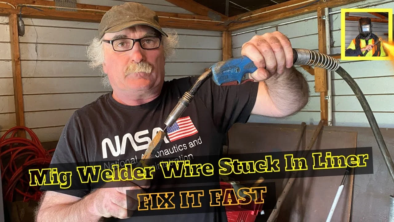 How to Remove Stuck Wire From MIG Welder - how to remove stuck wire from mig welder