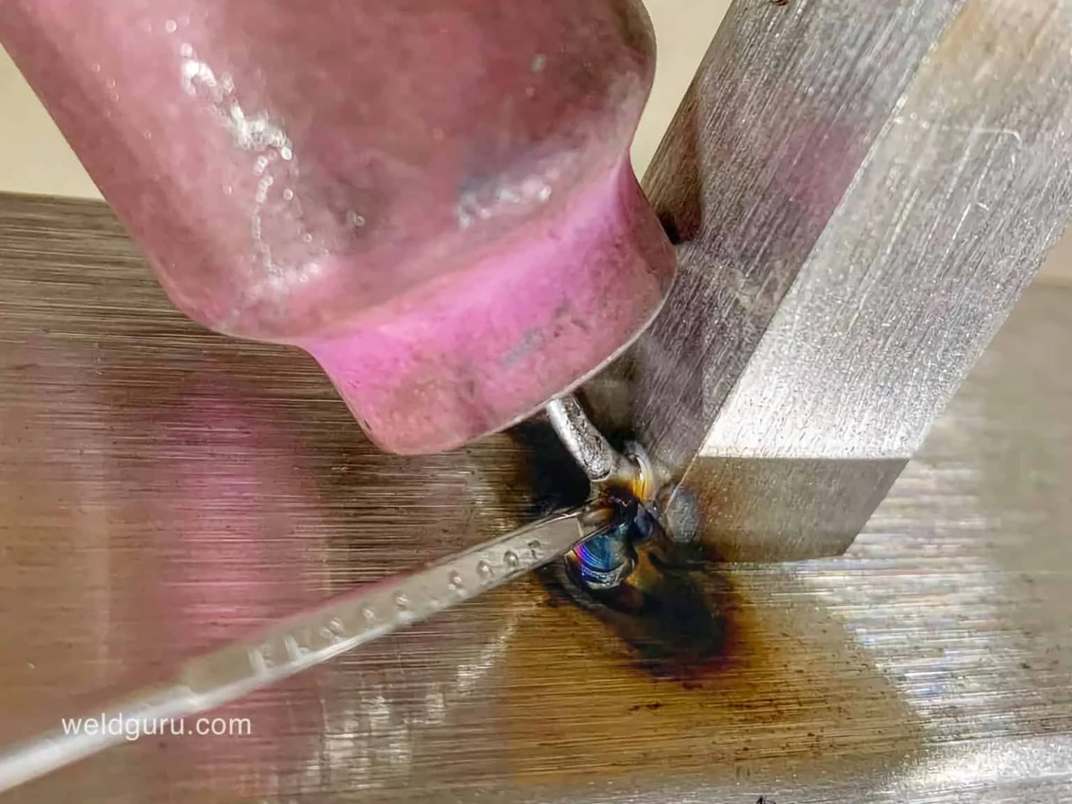 Troubleshoot the arc, bead, and tungsten - how to scratch start tig weld