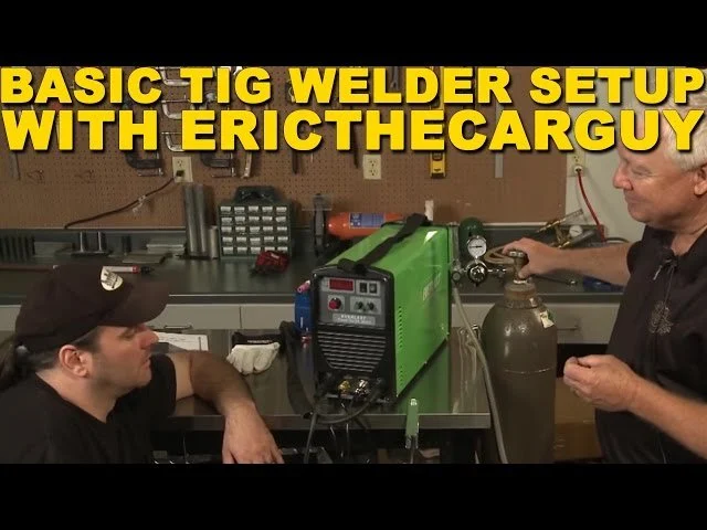 How to verify the setup before the real weld - how to set up a tig welder