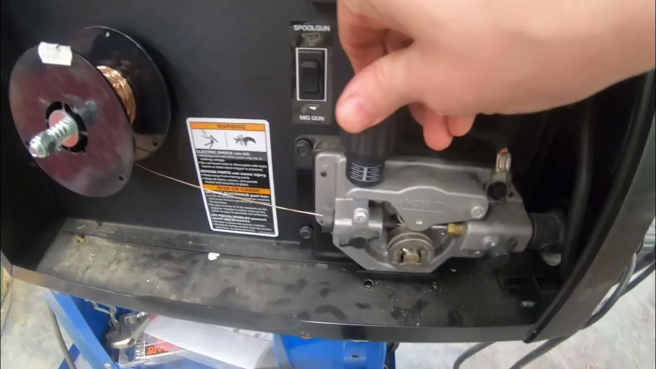 How to set wire tension on mig welder equipment - how to set wire tension on mig welder