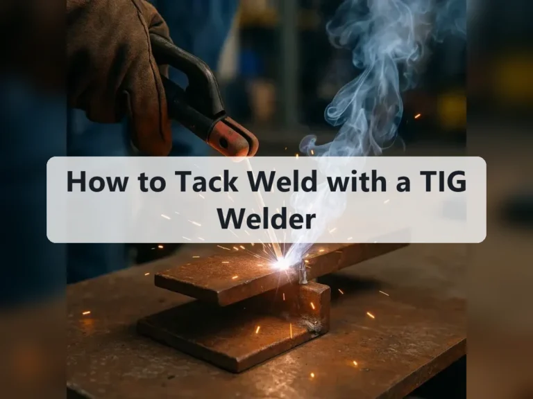 How to Tack Weld with a TIG Welder