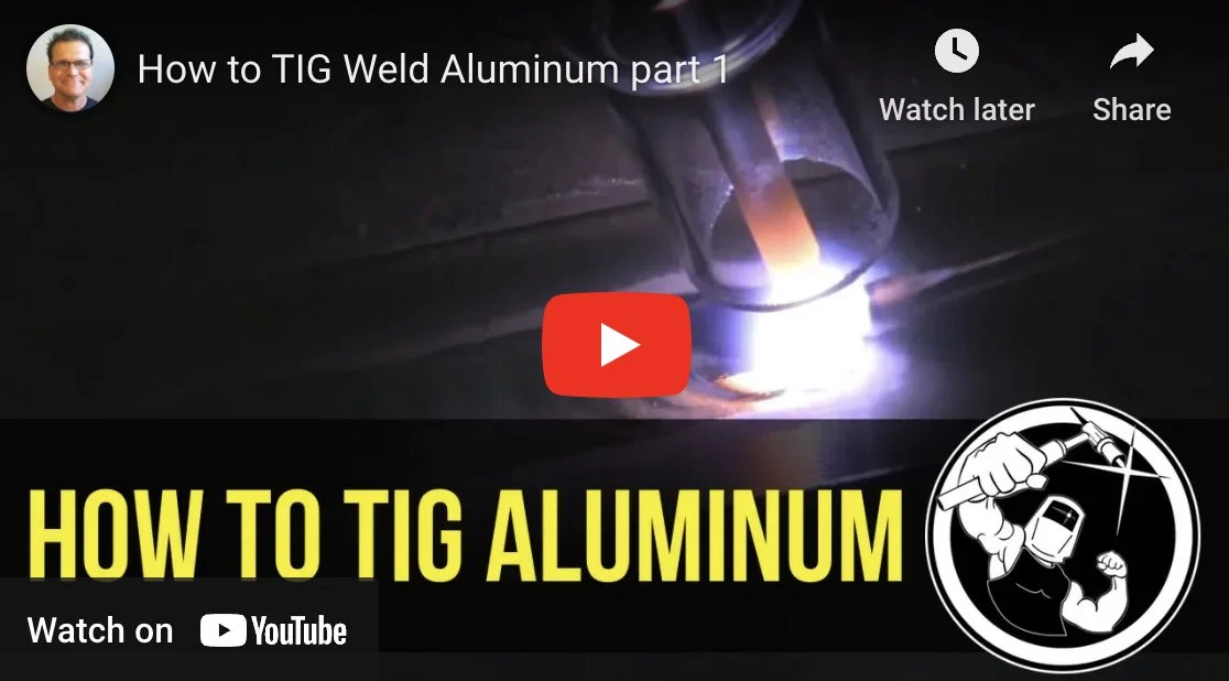What makes an aluminum tube weld sound - how to tig weld aluminum tubing