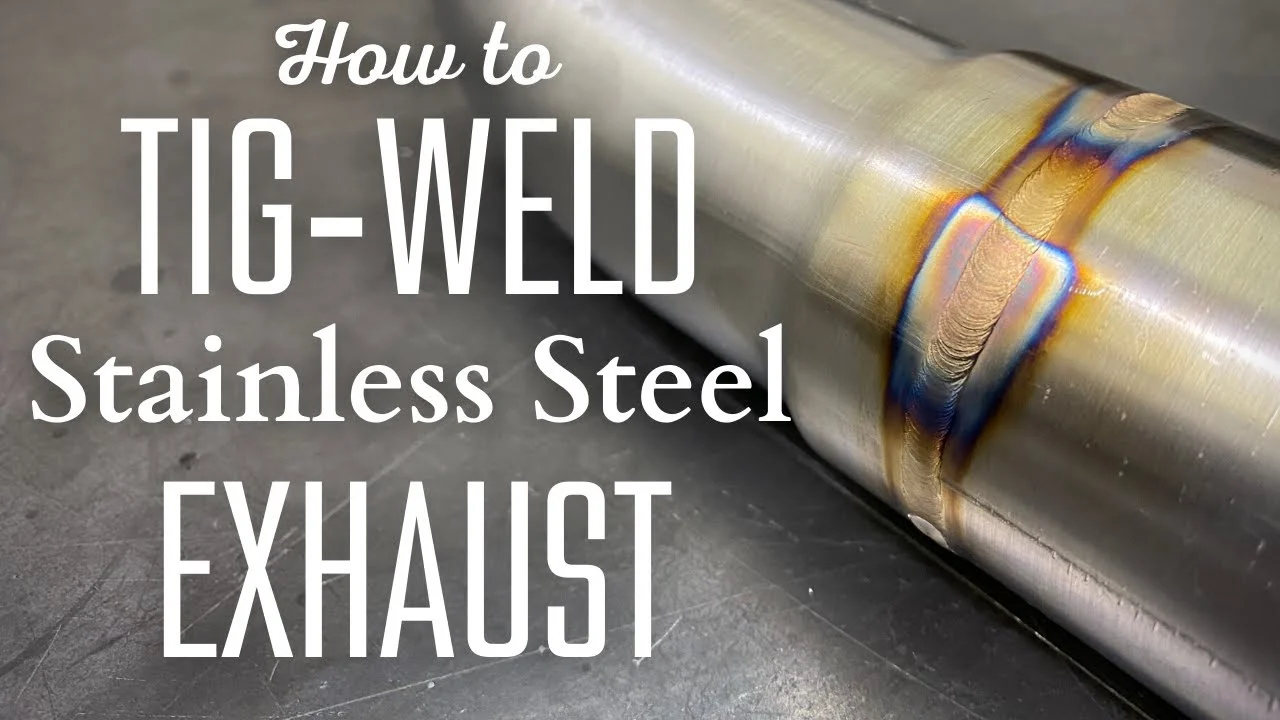 Why stainless exhaust TIG welds fail - how to tig weld stainless steel exhaust