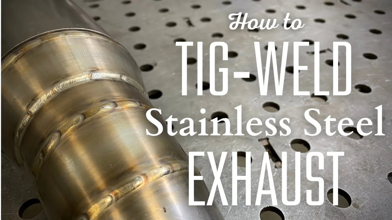 How to judge the finished weld - how to tig weld stainless steel exhaust