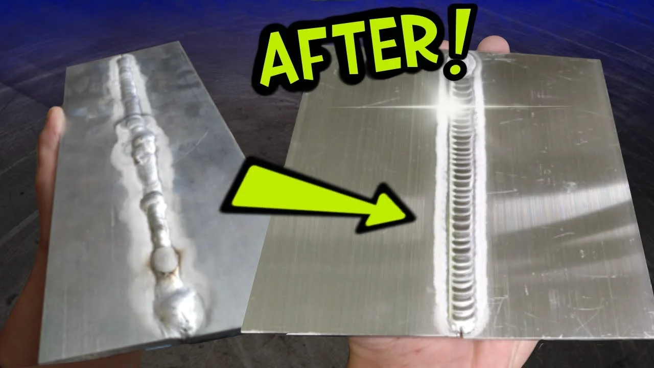 How to check the finished aluminum weld - how to tig weld thin aluminum