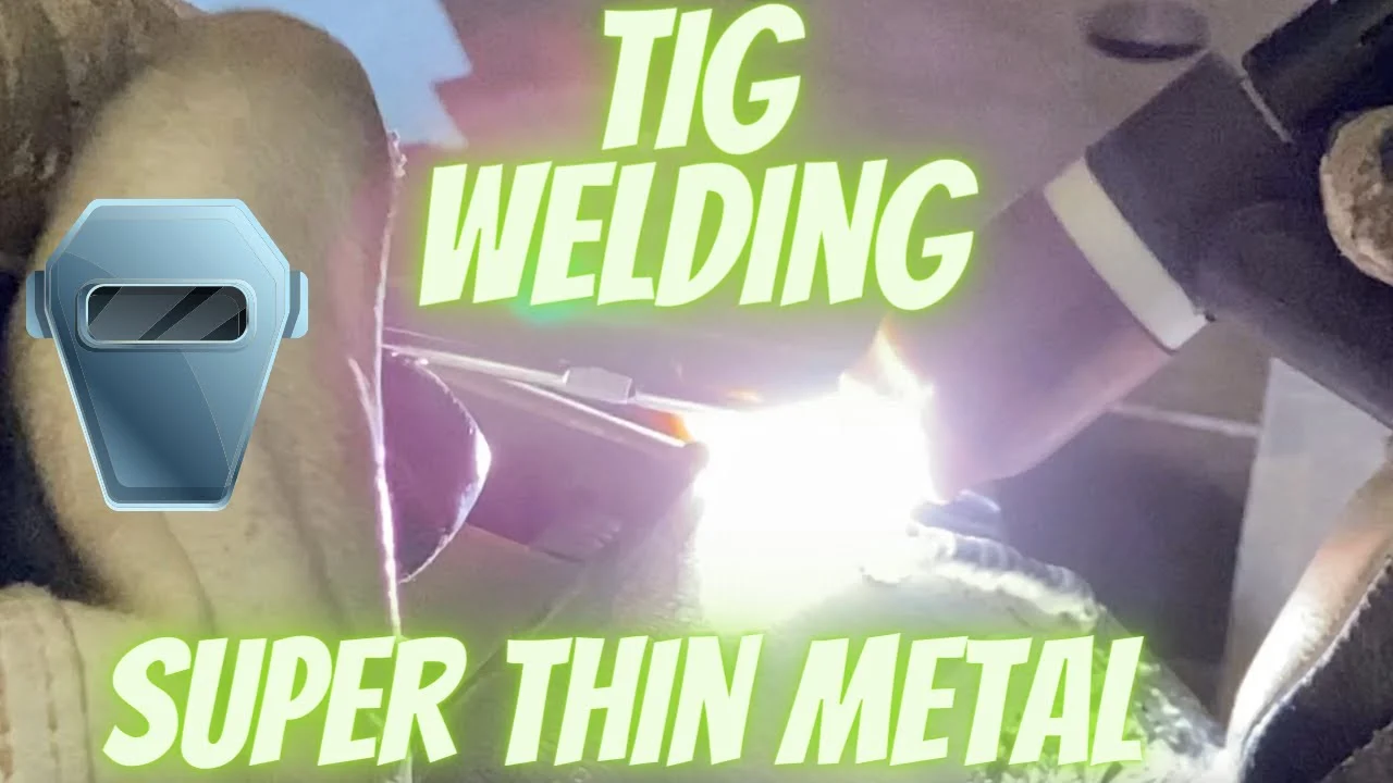 How to TIG weld thin metal without burning through - how to tig weld thin metal