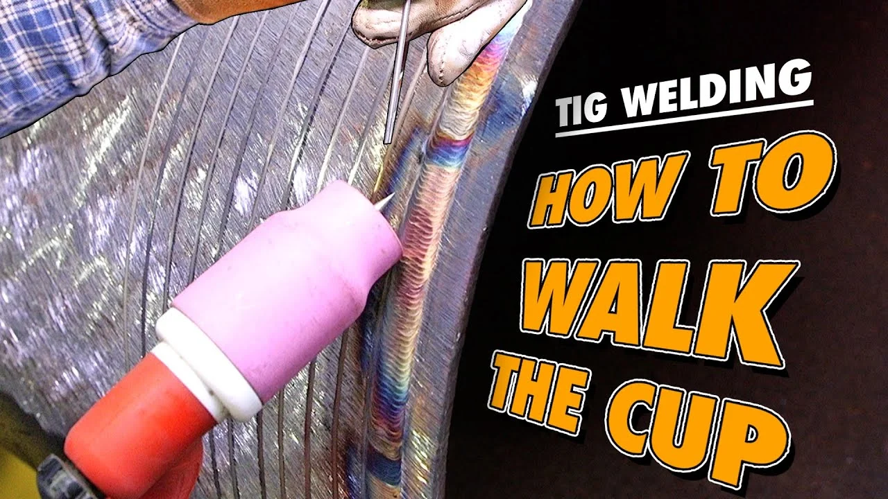 How to walk the cup TIG welding - how to walk the cup tig welding
