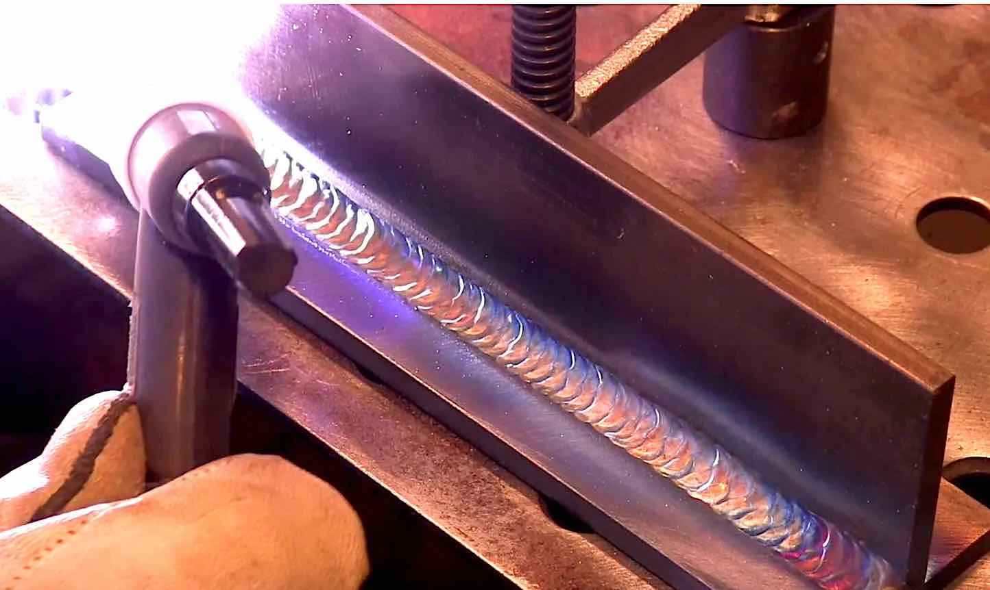 What the walking motion should feel like - how to walk the cup tig welding