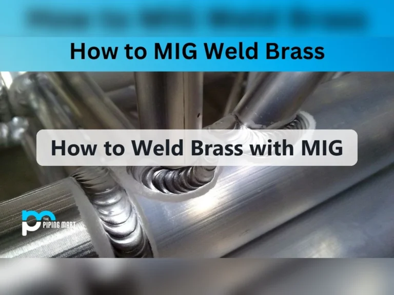 How to Weld Brass with MIG