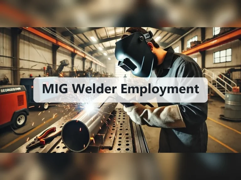 MIG Welder Employment