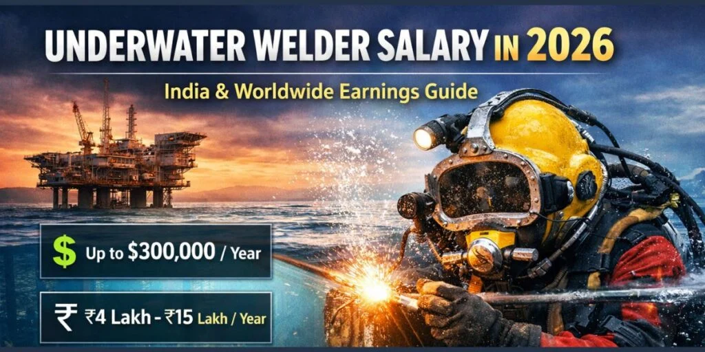 What increases or limits earning potential - underwater welder income