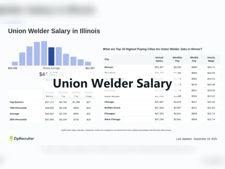 Union Welder Salary