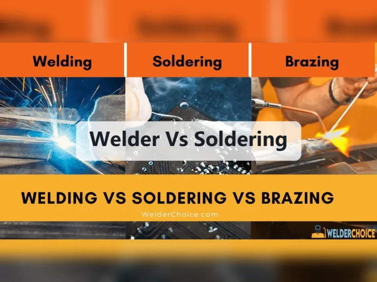 Welder Vs Soldering